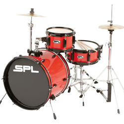 Sound Percussion Labs Lil Kicker - 3-Piece Jr. Drum Set Red - Image 3